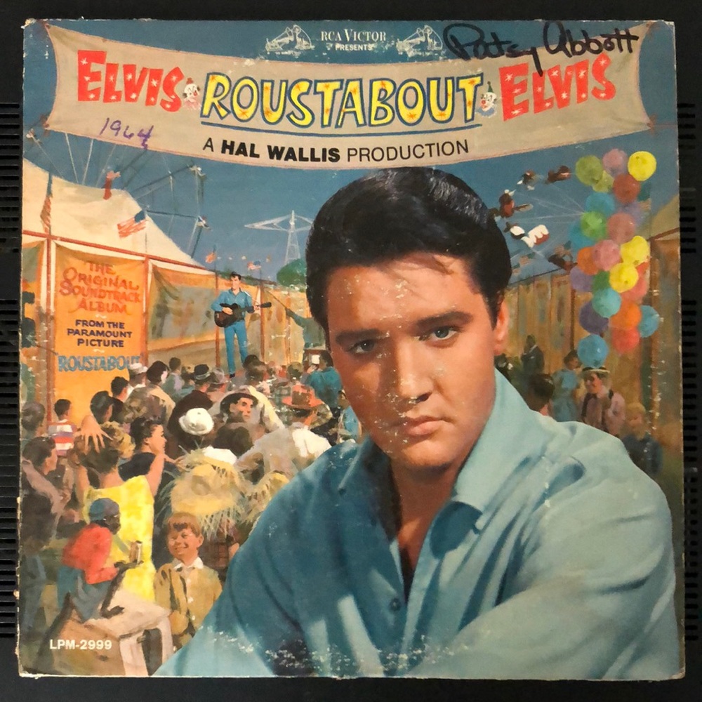 Elvis Presley Roustabout Vinyl Record Album Lp '65
